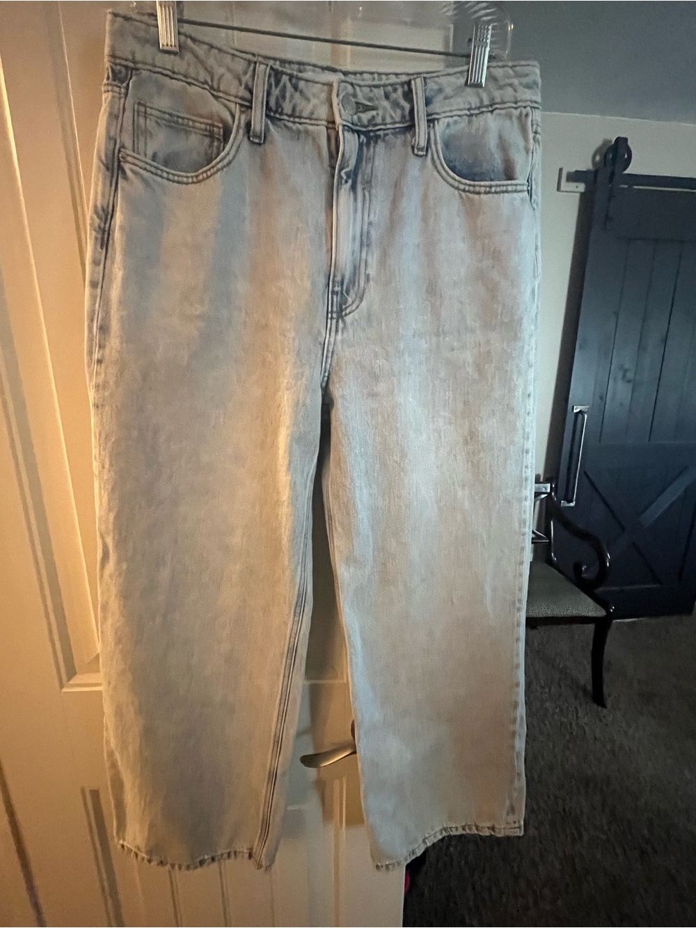 Zenana Outfitters Light Blue StoneWashed Denim Jeans